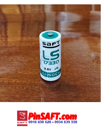 LS17330, Pin Saft LS17330 lithium 3.6v size 2/3A 1800mAh Made in France